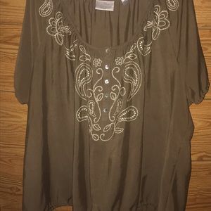 Woman’s Plus Size top.